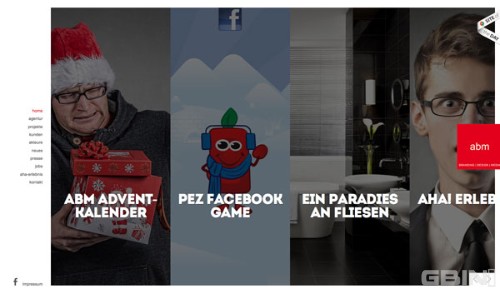 創(chuàng)意味兒十足的web布局及交互設(shè)計